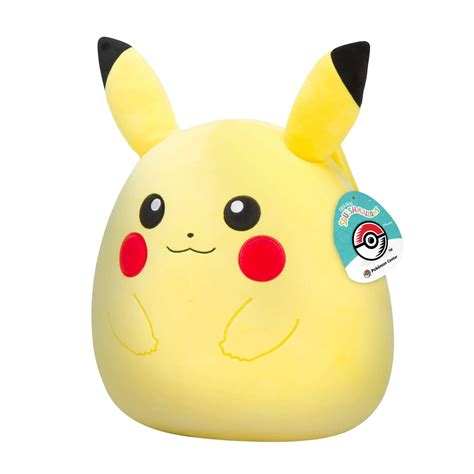 pikachu and squirtle|Pokémon Squishmallows make their official debut, on sale this fall